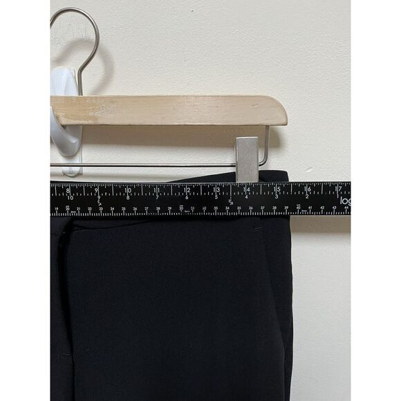 Boston Proper Black Silhouette Straight Leg Pant 32 Inch Inseam Size 10 Long - Picture 6 of 10